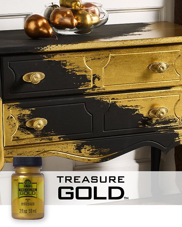 FolkArt Treasure Gold Craft Paint